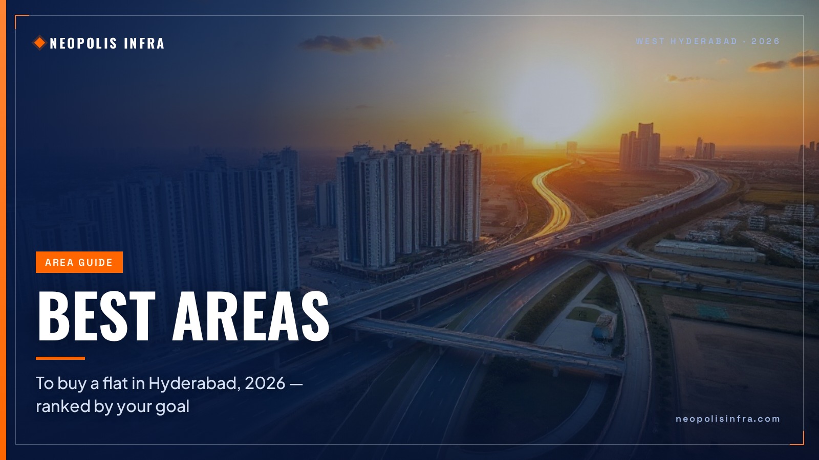 Best Areas to Buy a Flat in Hyderabad 2026: Prices, ROI & Where to Buy